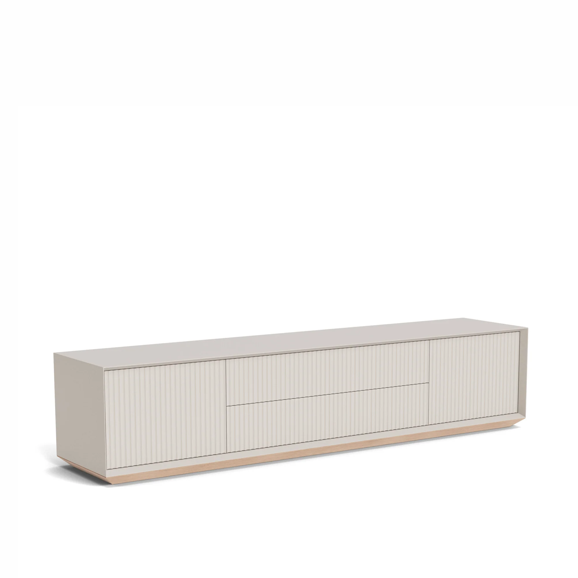 Pillar Low Console 200cm Stone - Image 7