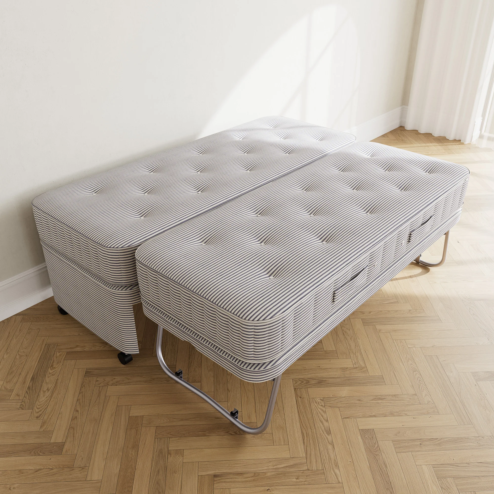 Luxury Pocket Sprung Single/ King Size Divan Guest Bed - Image 5